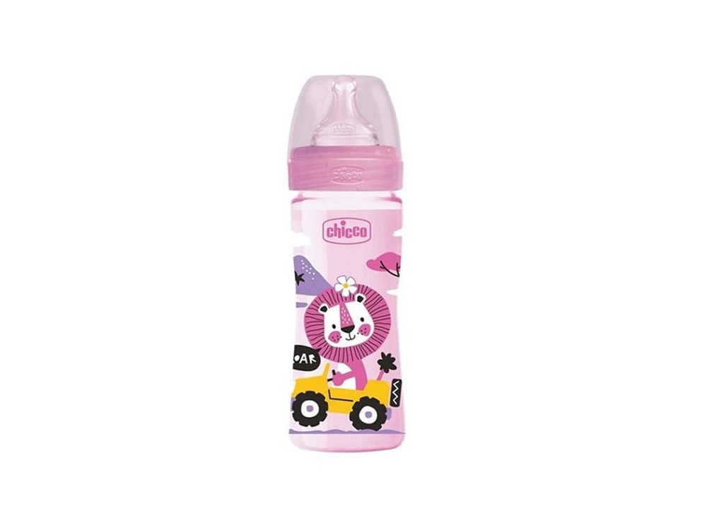 Chicco Well Being Πλαστικό Μπιμπερό κατά των Κολικών 2m+, 250ml, 1 τμχ
