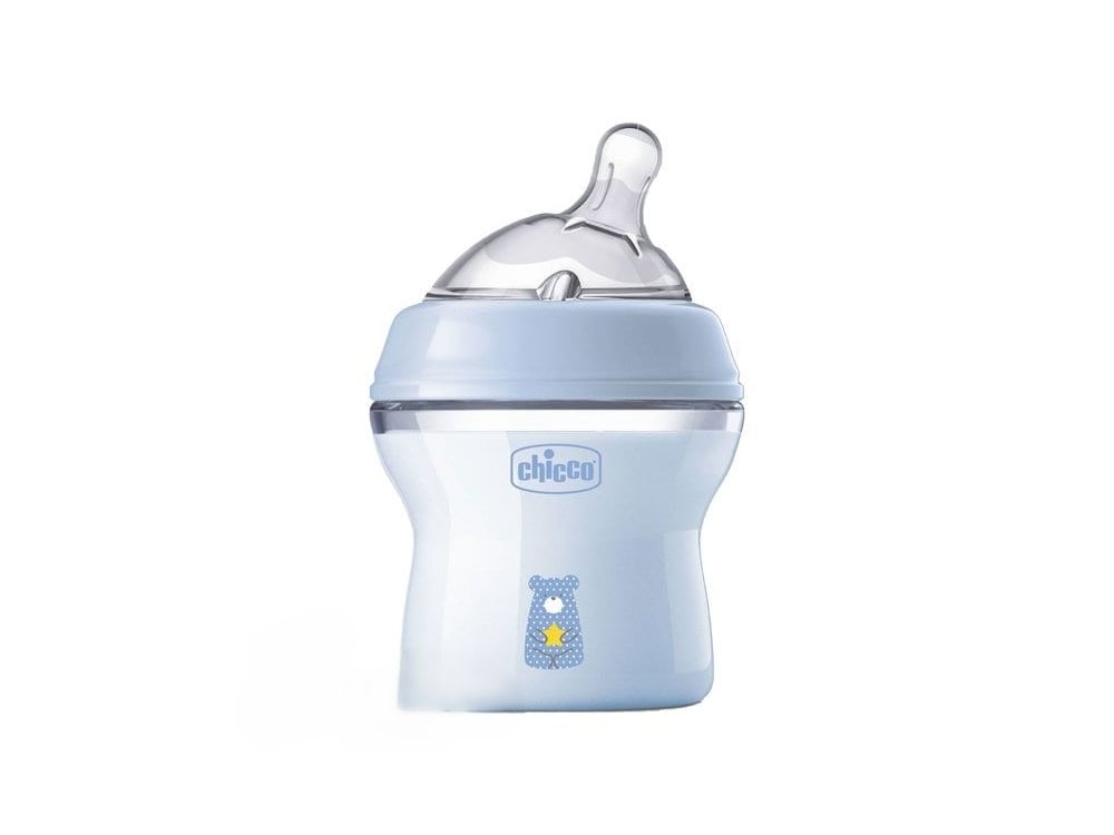 Chicco Natural Feeling Πλαστικό Μπιμπερό κατά των Κολικών 0m+, 150ml