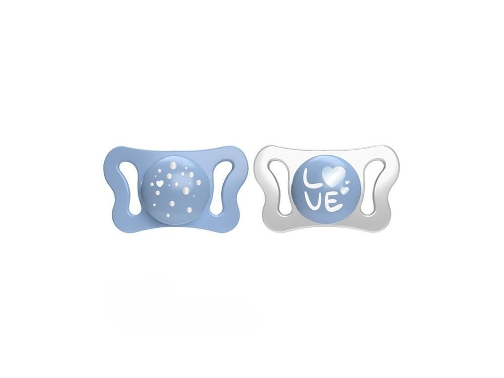 Chicco PhysioForma Micro Πιπίλες Σιλικόνης 0-2m, 2τμχ