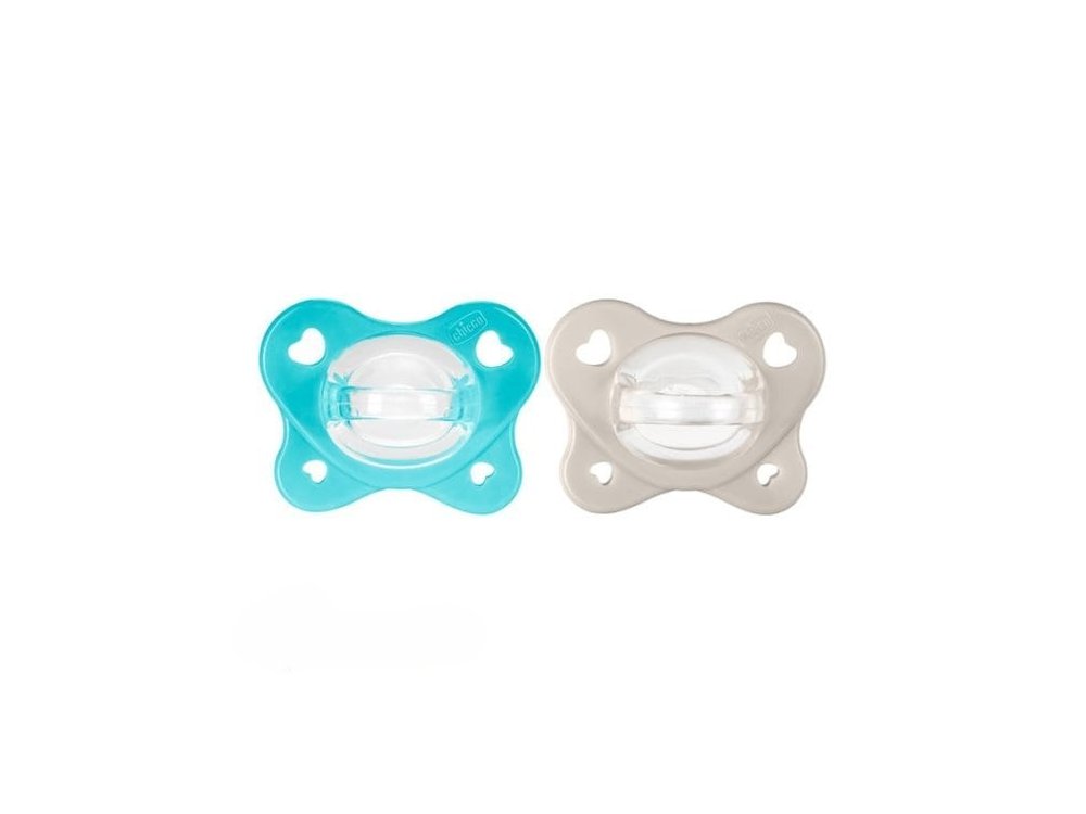 Chicco PhysioForma Dual Soft Πιπίλα Σιλικόνης 6-16m, 2τμχ