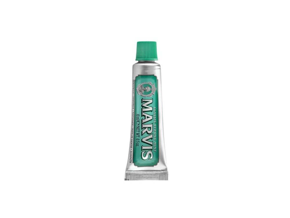 Marvis Classic Strong Mint Mini Toothpaste Οδοντόκρεμα με Γεύση Μέντας, 10ml
