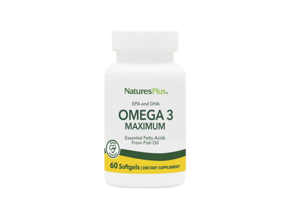 Nature's Plus Omega-3 Maximum, Ωμέγα 3 Λιπαρά, 60softgels