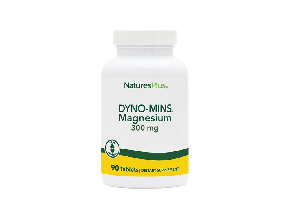 Nature's Plus Dyno Mins Magnesium 300mg, Μαγνήσιο, 90tabs