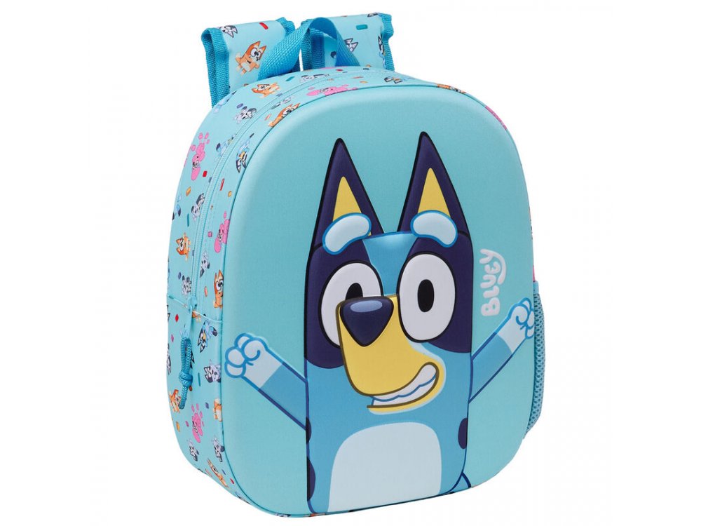 Bluey 3D, Σχολικό Σακίδιο Πλάτης, 1τμχ