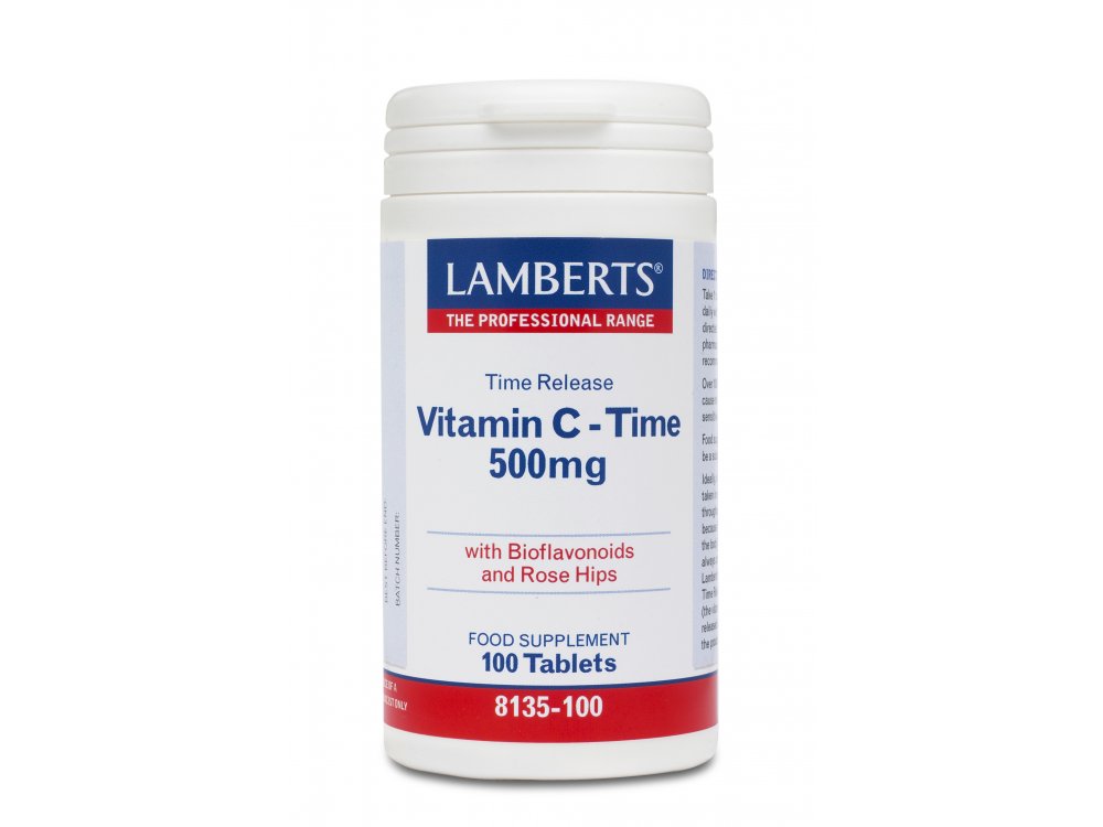 Lamberts Vitamin C Time Release 500mg 100tabs