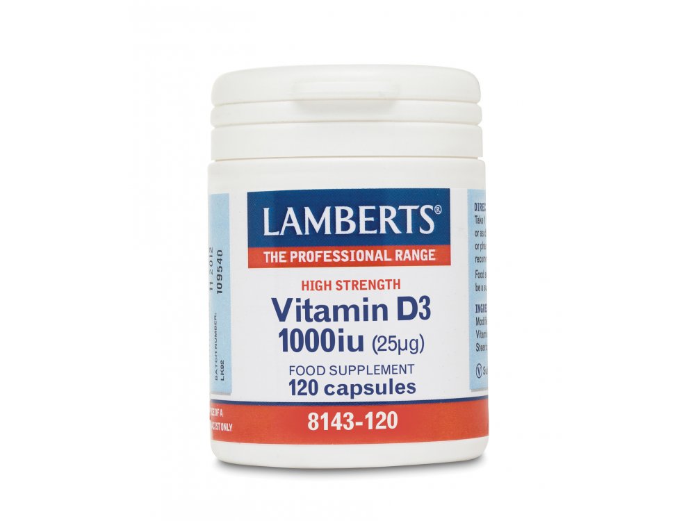 Lamberts Vitamin D3 1000iu 120tabs