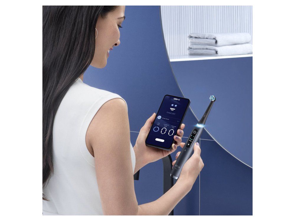 Oral-B iO Series 9 Magnetic Black Onyx Hλεκτρική Οδοντόβουρτσα, 1τμχ