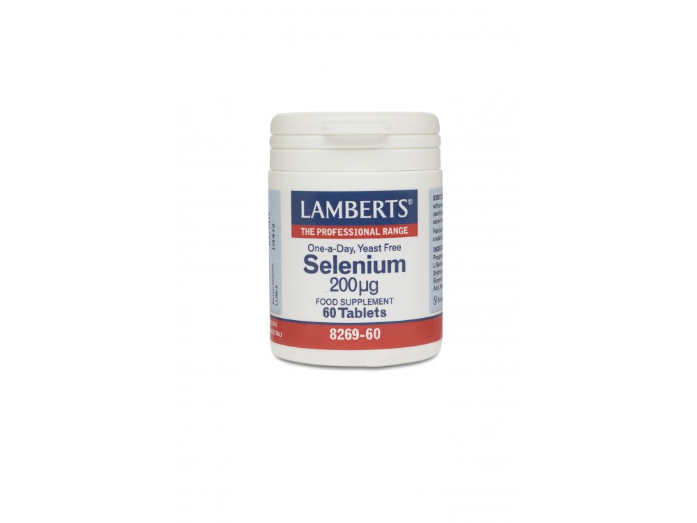 Lamberts Selenium 200μg 60tabs