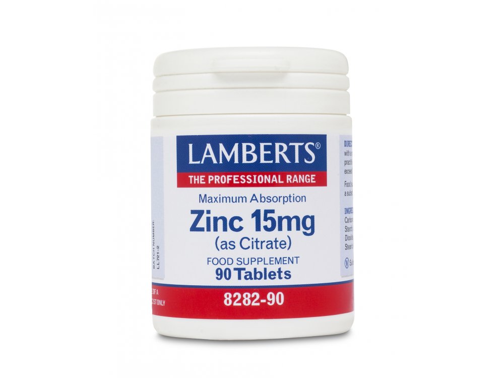 Lamberts Zinc 15mg 90tabs