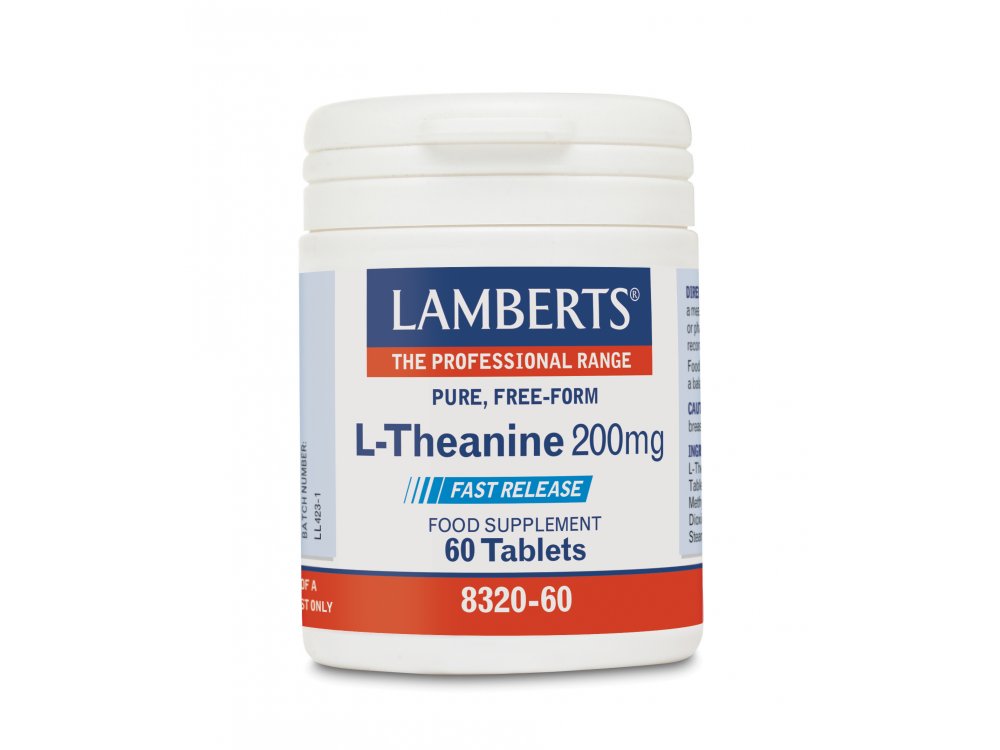 Lamberts  L-Theathine 200mg 60 tabs