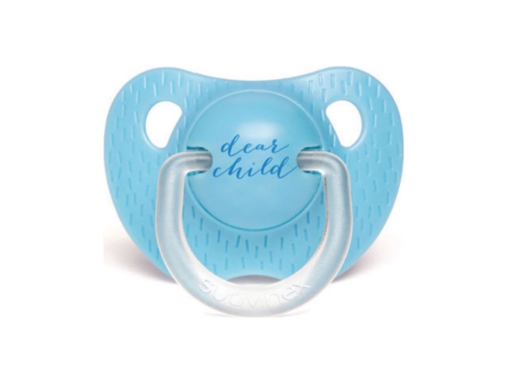 Suavinex EVO Ανατομική Πιπίλα Σιλικόνης, Blue Child, 6-18m