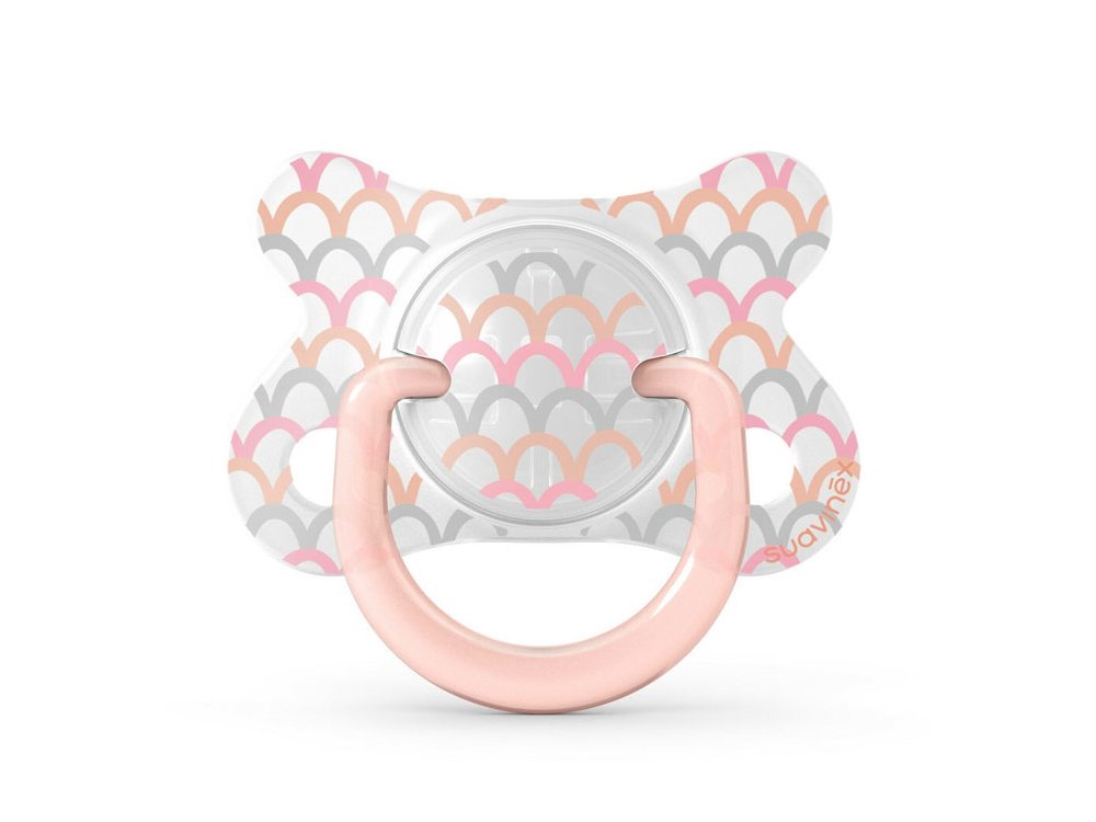 Suavinex Πιπίλα Σιλικόνης Scale Pink, για 2-4 μηνών