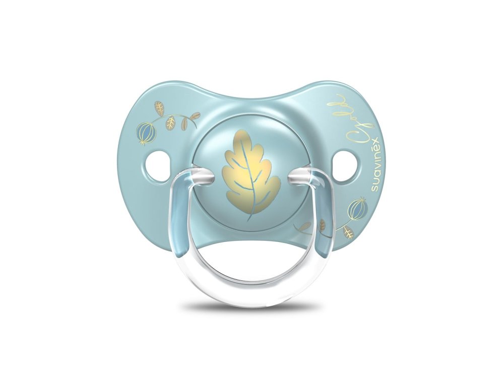 Suavinex Πιπίλα Σιλικόνης Premium Blue Edition Μπλέ 6-18m