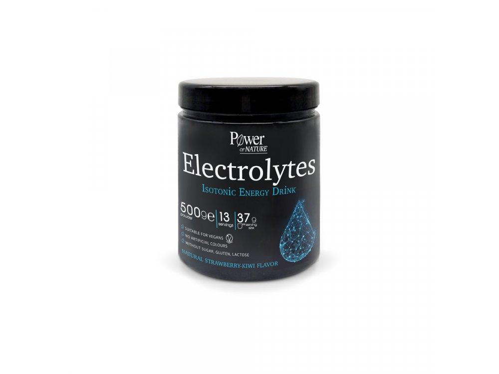 Power Health Electrolytes Isotonic Energy Drink, Συμπλήρωμα Διατροφής Με Ηλεκτρολύτες & Βιταμίνες Για Αθλητές, 500gr