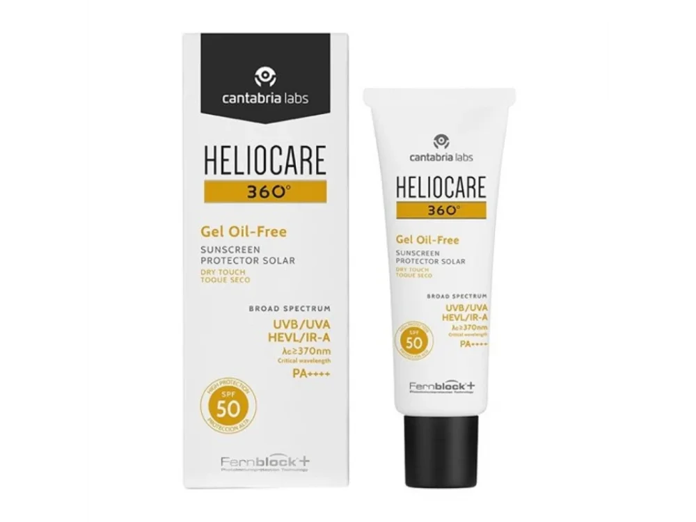 Heliocare 360 Gel Oil-Free SPF50, Αντηλιακό Gel Προσώπου Πολύ Υψηλής Προστασίας, 50ml