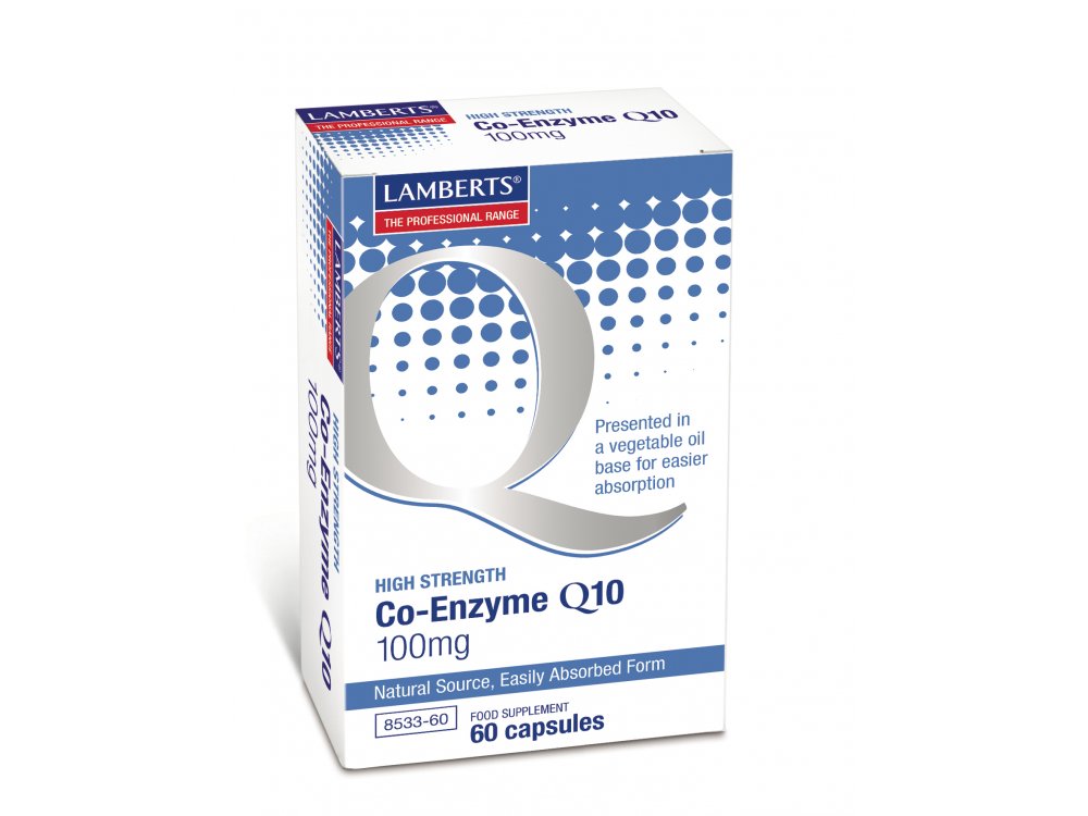 Lamberts Co-Enzyme Q10 100mg 60caps