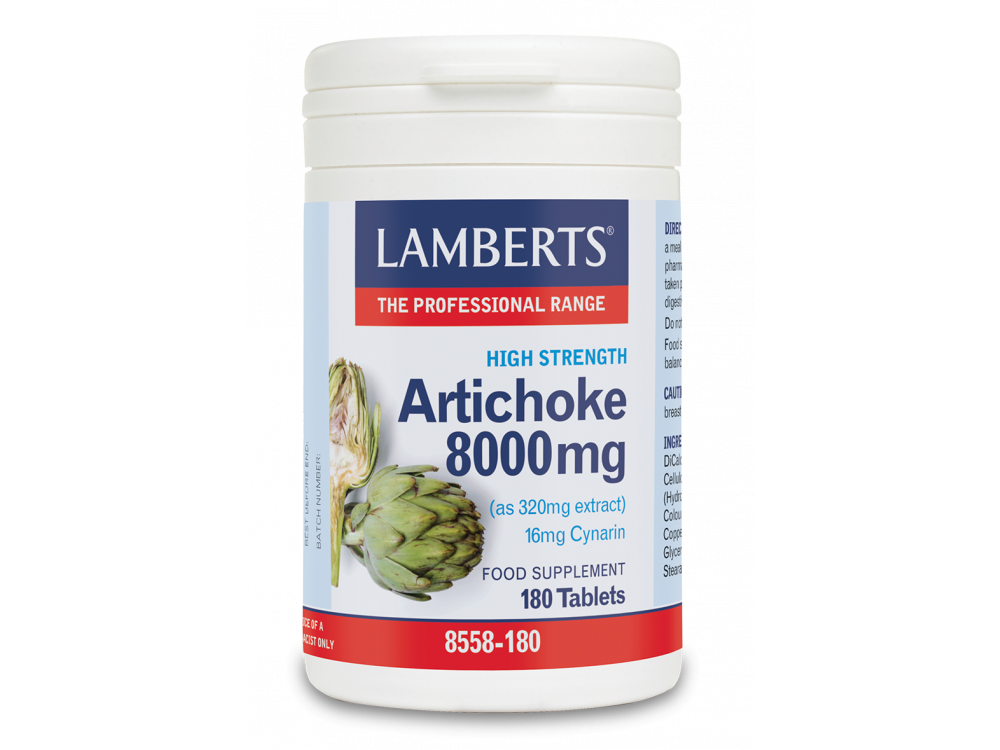 Lamberts Artichoke 8000mg 180tabs