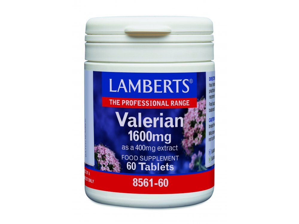 Lamberts Valerian 1600mg 60tabs