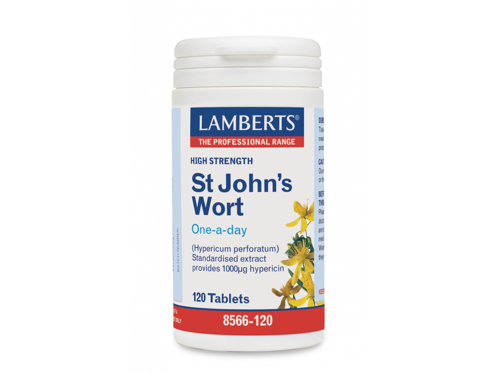 Lamberts St John's Wort 1332mg 120tabs