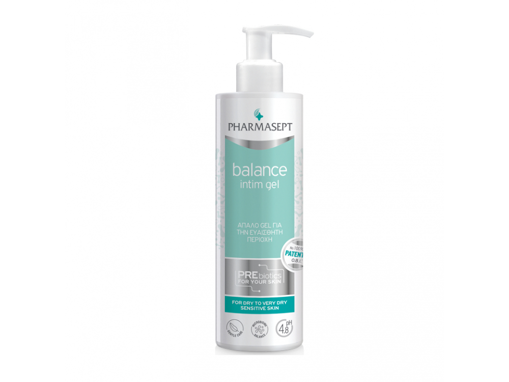 Pharmasept Balance Intim Gel, Απαλό Gel για την Ευαίσθητη Περιοχή, 250ml