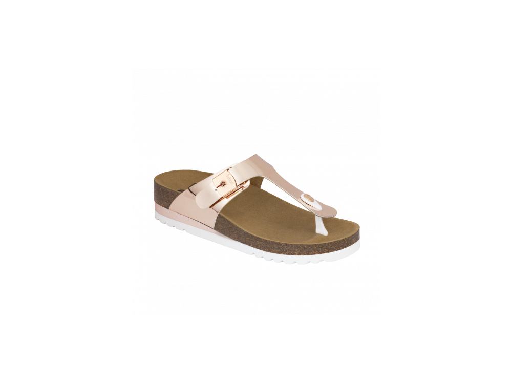 Scholl Glam SS1 Ανατομικό Σανδάλι, Χάλκινο, No38
