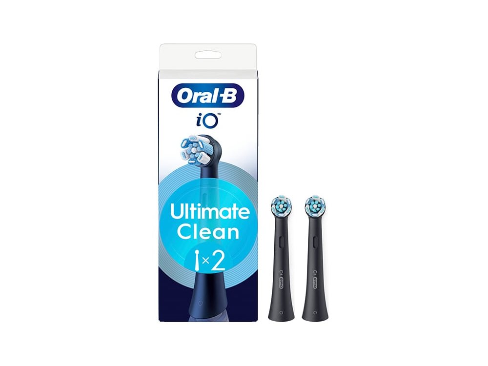 Oral-B iO Ultimate Clean Ανταλλακτικές Κεφαλές Ηλεκτρικής Οδοντόβουρτσας, 2τμχ