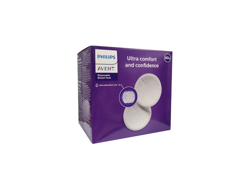 Philips Avent, Επιθέματα Στήθους, 60τεμ