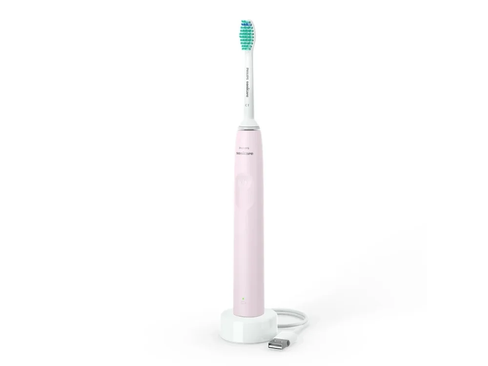 Philips Sonicare Series 2100 (HX3651/11) Ηλεκτρική Οδοντόβουρτσα σε Ροζ Χρώμα, 1τμχ