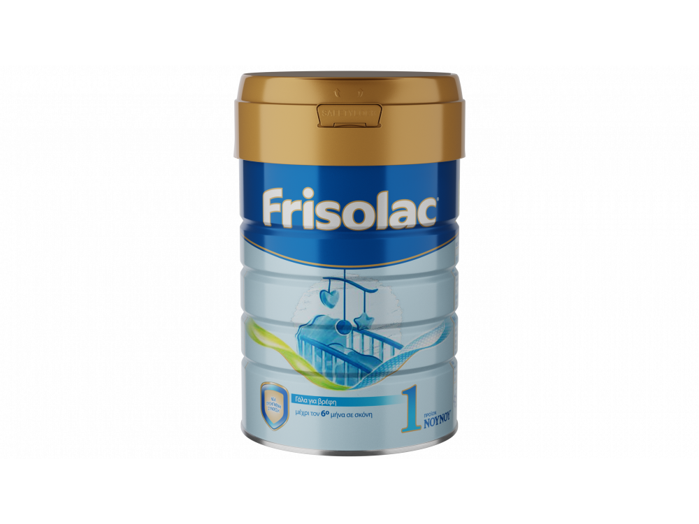 Frisolac 1, Βρεφικό Γάλα Νο1 μέχρι τον 6 μήνα 800gr