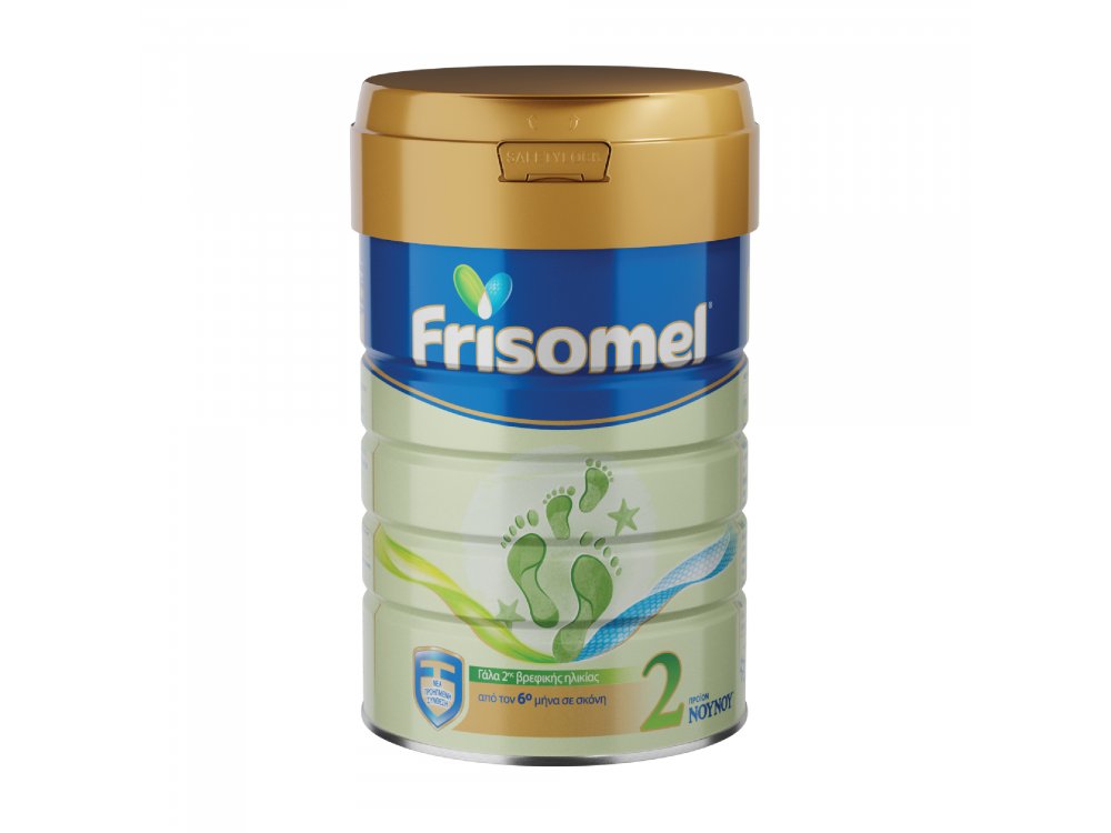 Frisomel 2, Γάλα Σε Σκόνη 2ης Βρεφικής Ηλικίας Από Τον 6ο Μέχρι Τον 12ο Μήνα, 400gr