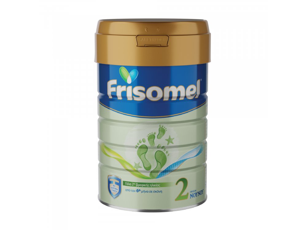 Frisomel 2, Γάλα Σε Σκόνη 2ης Βρεφικής Ηλικίας Από Τον 6ο Μέχρι Τον 12ο Μήνα, 800gr