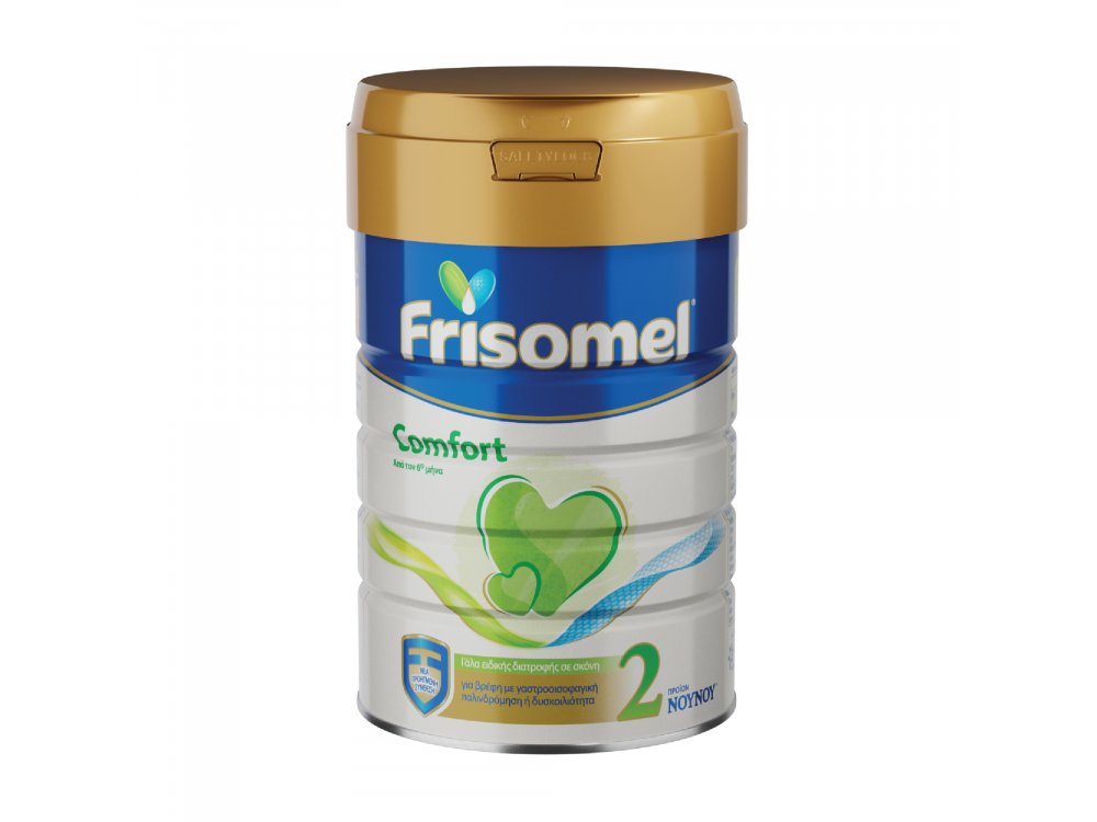 Frisomel Comfort 2, Γάλα για Δυσκοιλιότητα ή Γαστροοισοφαγική Παλινδρόμηση, 400gr