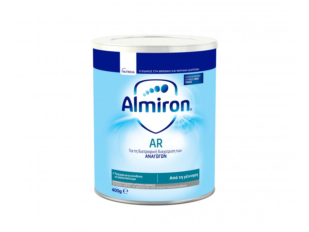 Nutricia Almiron AR, Αντιαναγωγικό Βρεφικό Γάλα για Βρέφη από 0-12 Μηνών, 400gr