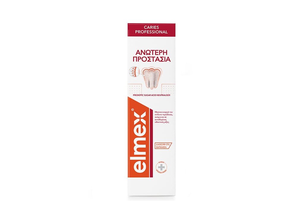 Colgate Elmex Caries Professional, Οδοντόκρεμα για Προστασία από Τερηδόνα, 75ml