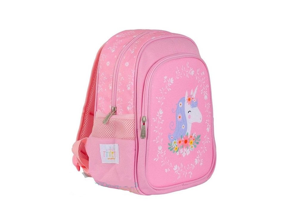 A Little Lovely Backpack Σακίδιο-Τσάντα Πλάτης με Ισοθερμική Θήκη, Unicorn, 27x32εκ.