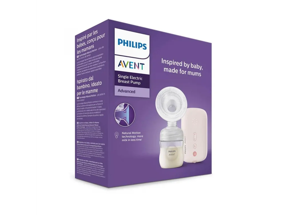 Philips Avent Ηλεκτρικό Θήλαστρο Μονής Άντλησης Natural Response, 1τμχ