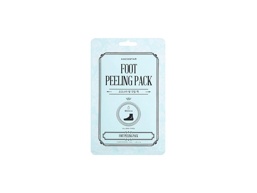 Kocostar Foot Peeling Pack, Απολεπιστική Μάσκα Ποδιών, 1 ζεύγος