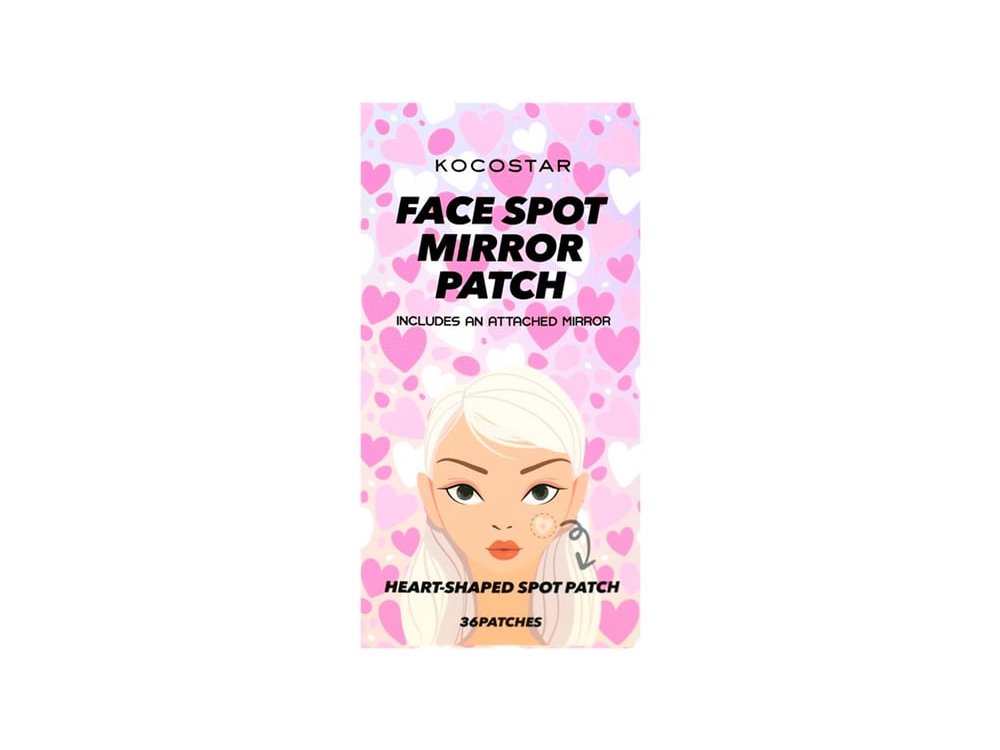 Kocostar Face Spot Mirror Patch, Διάφανα Επιθέματα για τις Ατέλειες του Προσώπου, 36patches