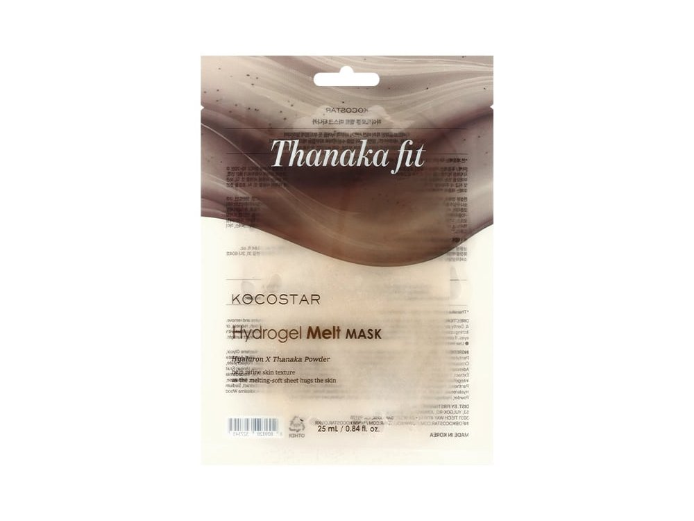 Kocostar Thanaka Fit Hydrogel Melt Mask Μάσκα Προσώπου για Βελτίωση της Υφής της Επιδερμίδας, 1τεμ