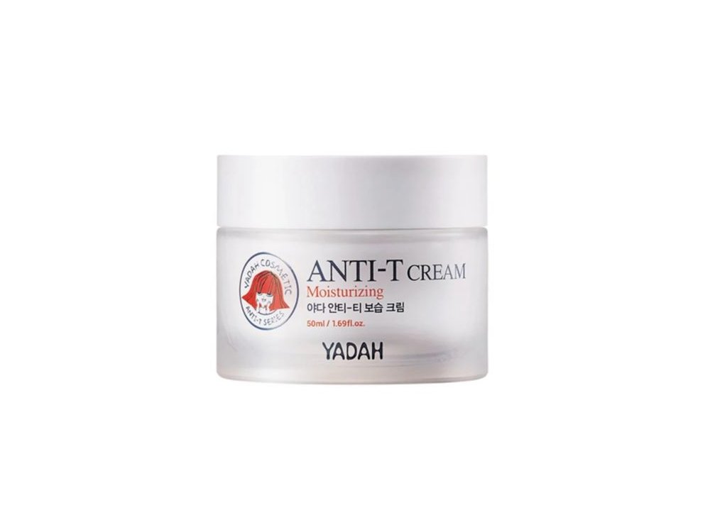 Yadah Anti-T Moisturizing Cream, Ενυδατική Κρέμα Προσώπου, 50ml