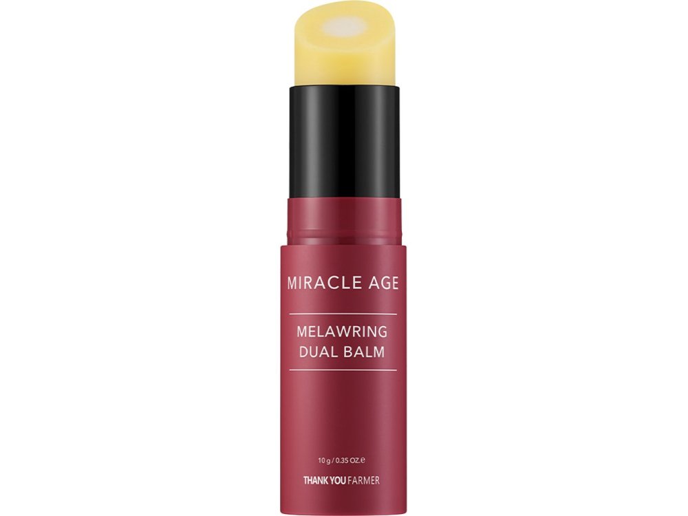 Thank You Farmer Miracle Age Melawring Dual Eye Balm, Balm Ματιών Υψηλής Απόδοσης που Μειώνει Ρυτίδες & Υπερμελαγχρώσεις, 10gr