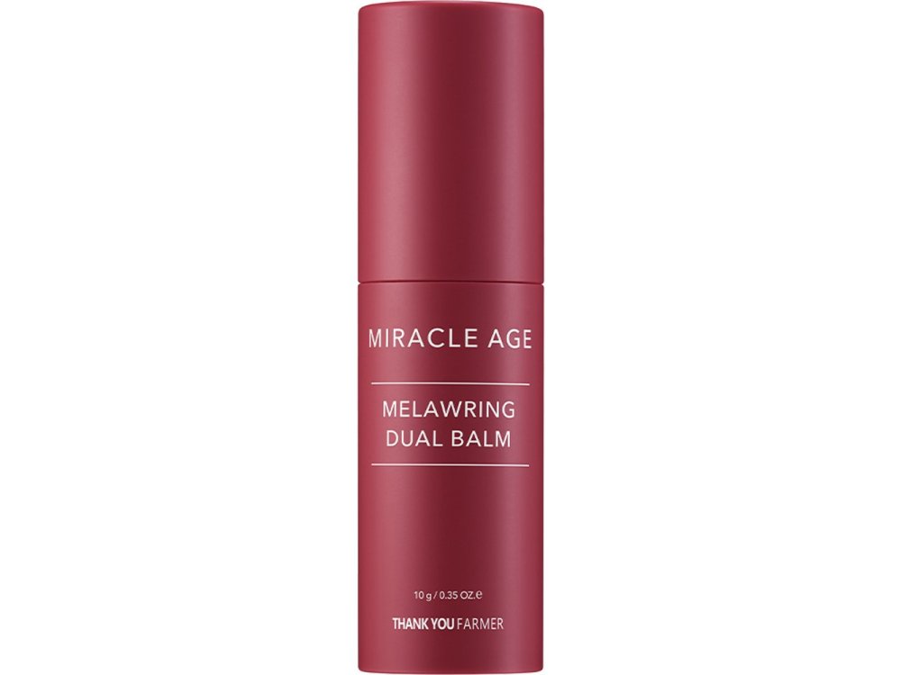 Thank You Farmer Miracle Age Melawring Dual Eye Balm, Balm Ματιών Υψηλής Απόδοσης που Μειώνει Ρυτίδες & Υπερμελαγχρώσεις, 10gr