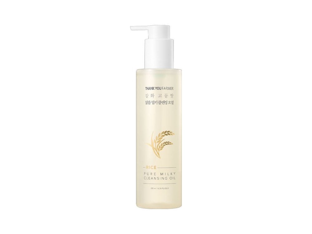 Thank You Farmer Rice Pure Milky Cleansing Oil Λάδι Καθαρισμού για Πρόσωπο & Μάτια, 200ml