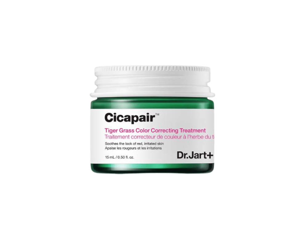 Dr. Jart+ Cicapair Tiger Grass Color Correcting Treatment Κρέμα Προσώπου Ημέρας για Ευαίσθητες Επιδερμίδες κατά της Ερυθρότητας, 15ml