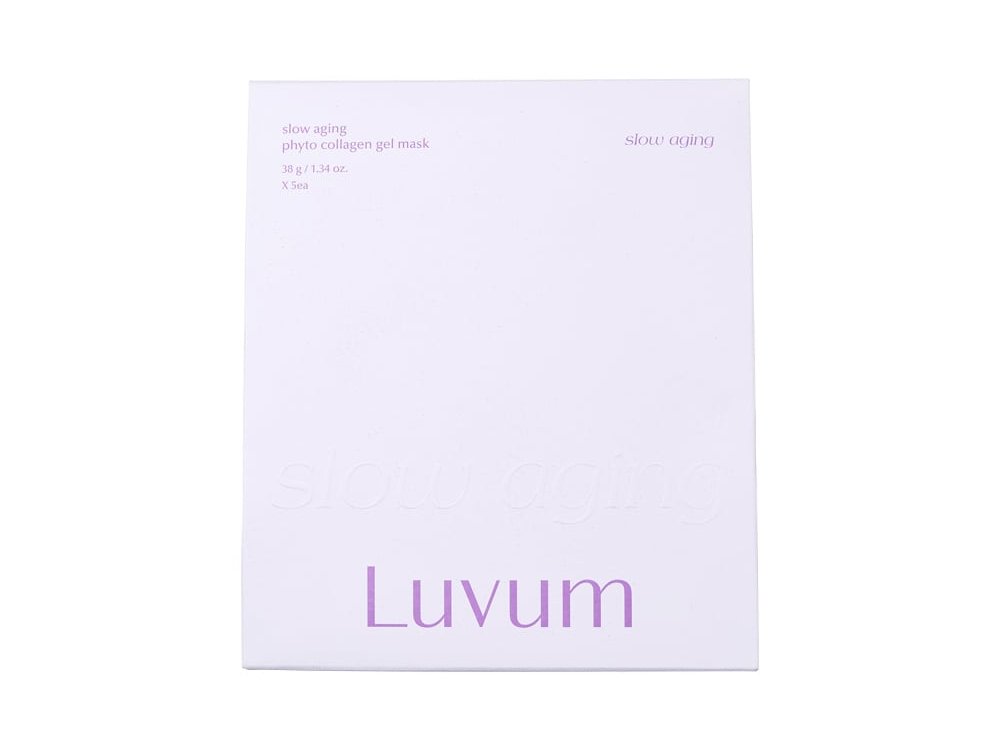 Luvum Phyto Collagen Gel Mask Αντιγηραντική Μάσκα Προσώπου, 5τμχ
