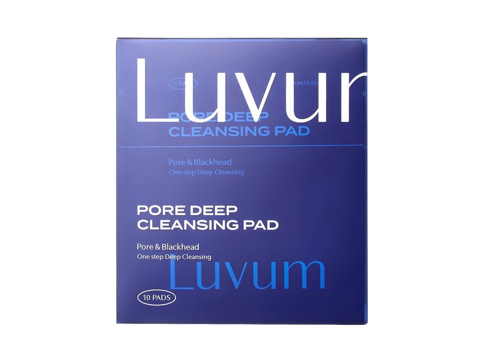 Luvum Pore Deep Cleansing Pad Εμποτισμένοι Δίσκοι για Καθαρισμό & Ντεμακιγιάζ, 10τμχ