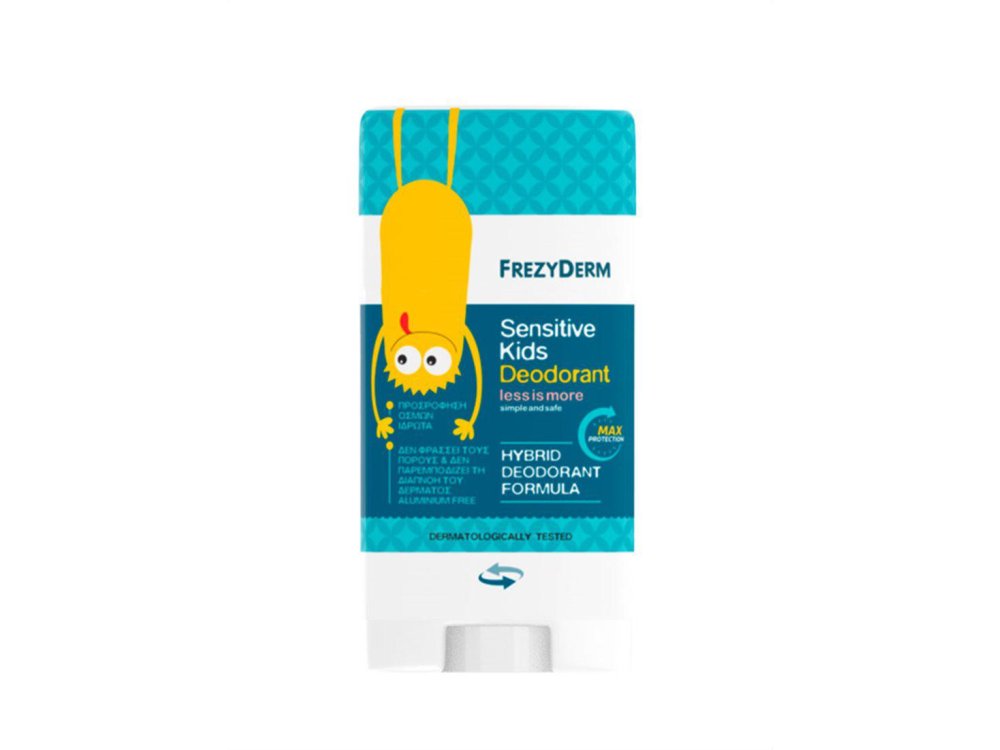 Frezyderm Kids Sensitive Deodorant Max Protection Παιδικό Αποσμητικό Στικ, 40ml