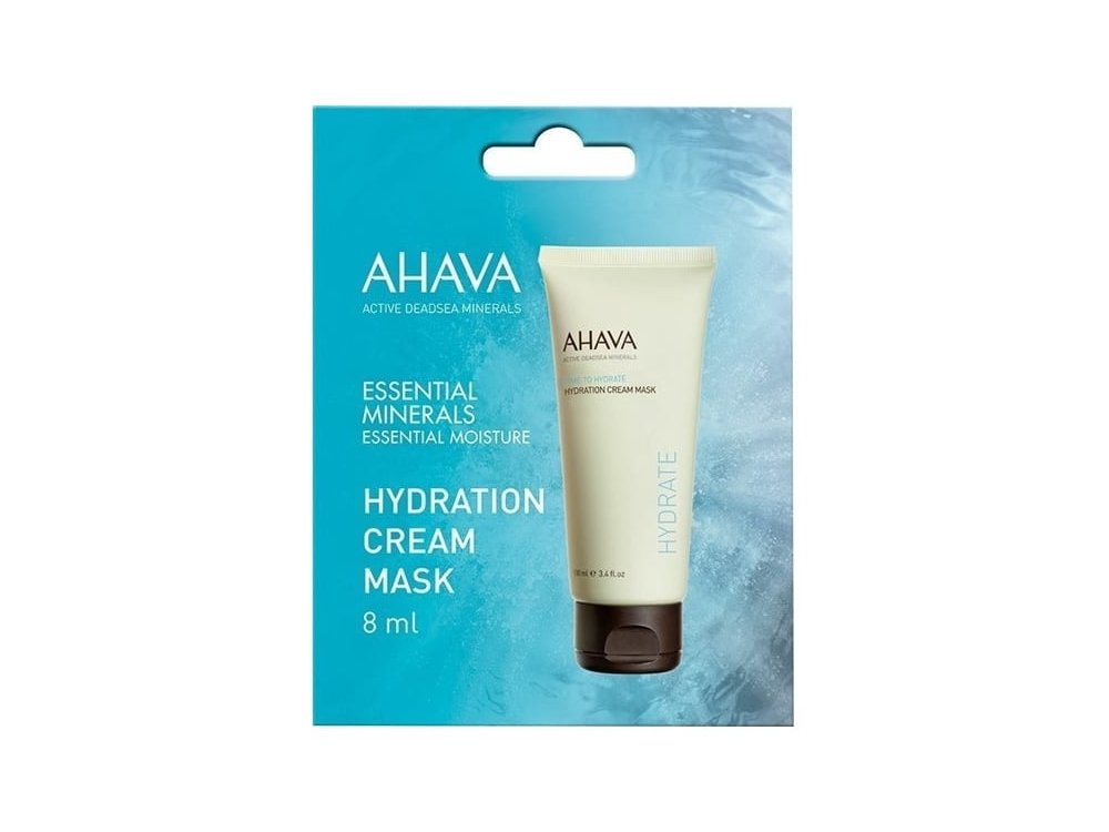Ahava Time To Hydrate Hydration Cream Mask, Μάσκα Άμεσης Ενυδάτωσης, 8ml