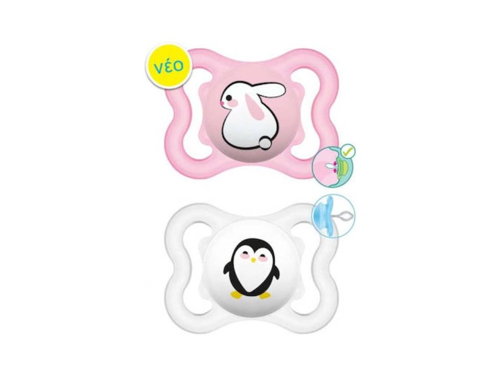 Mam Supreme, Πιπίλα Σιλικόνης 2-6m, 2τεμ