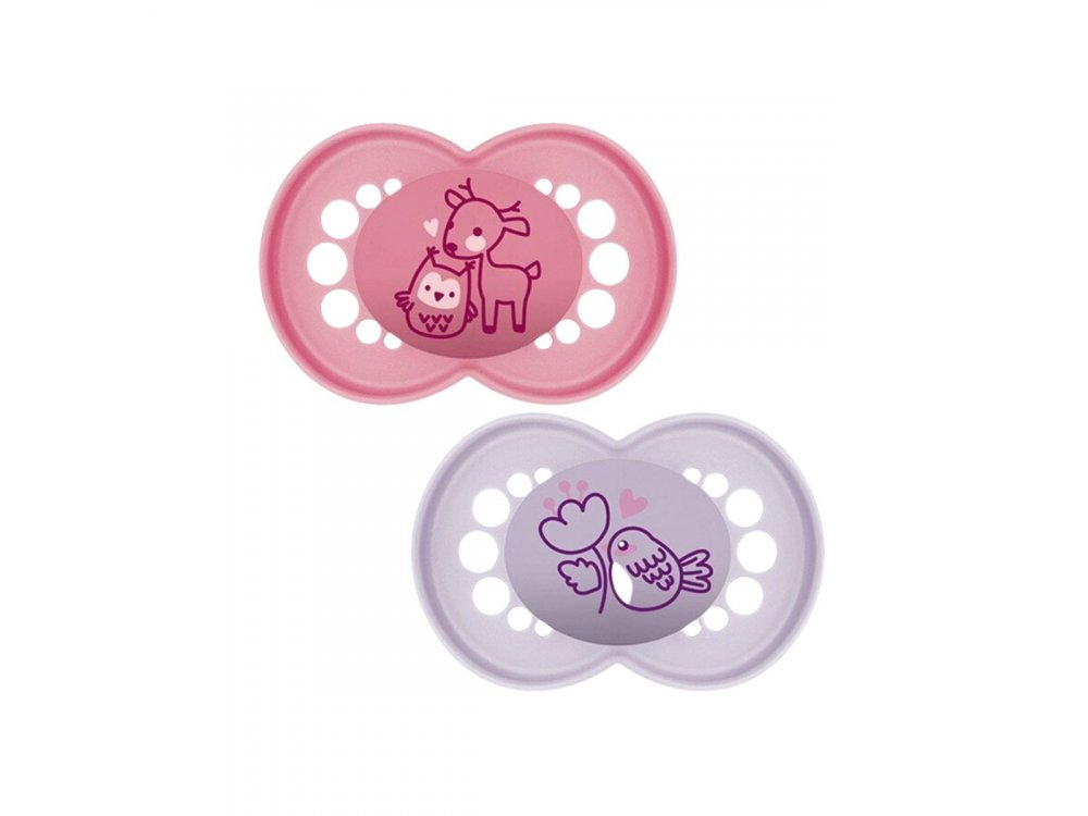 Mam Original (250SB) Ορθοδοντική Πιπίλα με Σιλικόνη 16m+, 2τεμ